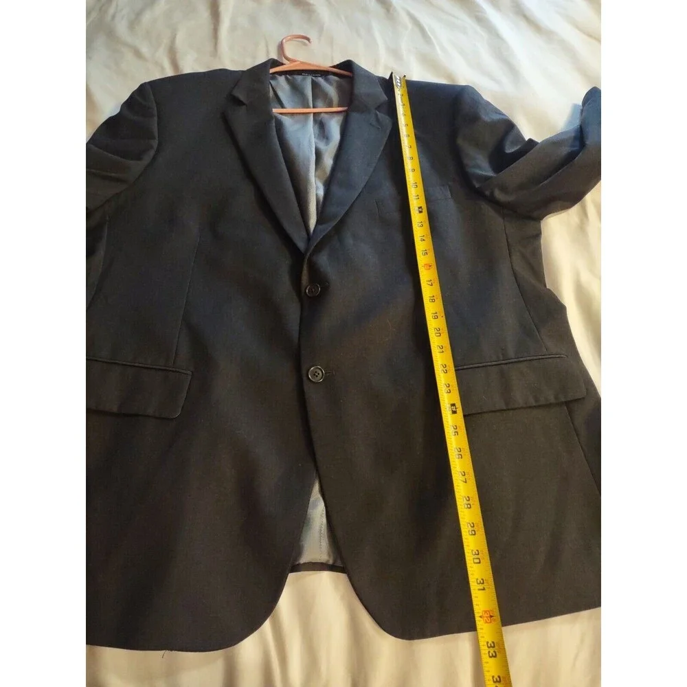 Wilke-Rodriguez Blazer Jacket Size 50R Dark Gray Business Attire